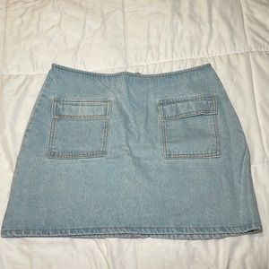 Jean skirt, XL